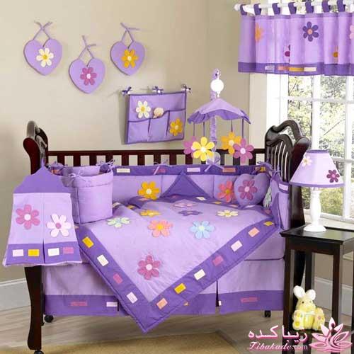 دوخت و تيكه دوزي سرويس خواب براي ني ني هاي خوشگل